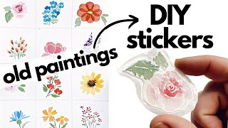 3 Ways to Make DIY Stickers  Using Stuff You Have At Home [upl. by Sloane]