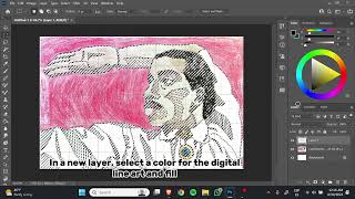 How to convert traditional lineart to digital using photoshop [upl. by Duthie]