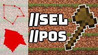 Minecraft WorldEdit Sel Pos Region Selection Command Tutorial 120 [upl. by Llerrehs932]