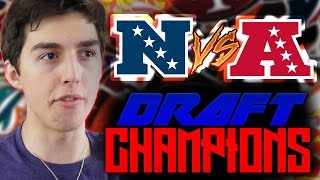 NFC VS AFC DRAFT MADDEN 17 DRAFT CHAMPIONS [upl. by Aytac]