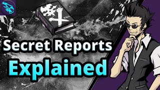 TWEWY Secret Reports Explained amp Secret Addenda [upl. by Aicnilav]