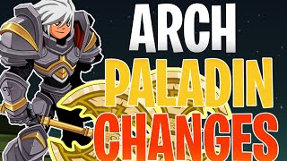 AQW ArchPaladin Class Changes  Skill Mechanic Change  Group Support and Solo Battles [upl. by Demy531]