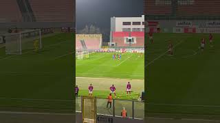 International Friendly  Malta v Slovenia  Stephen Pisani Free kick Goal [upl. by Yerkovich]