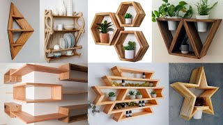 120 DIY Wooden Wall shelves ideas  Floting Shelves  Organizer  Storage Ideas [upl. by Kaliski]