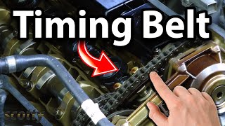 How to Check a Timing Belt or Timing Chain in Your Car [upl. by Assenna]