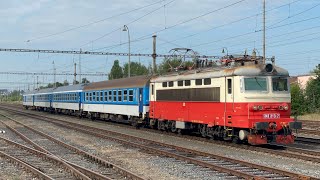 Zugverkehr Eger  Karlsbad auch mit 242213 quotPlechovkaquot eine kleine Rarität in Tschechien [upl. by Assilev122]