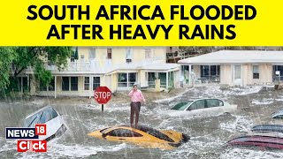 South Africa Floods  Burst River Banks And Flooded Homes After Heavy Rainfall In Cape Town  N18V [upl. by Wier870]