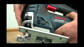 Bosch Jigsaw 150mm Cutting Depth by Bosch GST150BCEBC [upl. by Aimas]