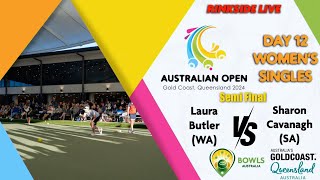 2024 Australian Open  Women’s Singles  Semi Final 2 Butler v Cavanagh [upl. by Cooper]