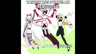 Tauben aus Porzelan  Angel Dust Vaggie Charlie AI RVC [upl. by Nawiat]