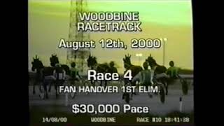 2000 Woodbine HAWAIIAN FLASH Luc Ouellette Fan Hanover Elimination Track Record [upl. by Niamrahc124]