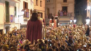 Festa Major de Sitges 2022 Entrada de Sant Bartomeu i Ballada Final [upl. by Aicinet]