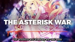 Gakusen Toshi Asterisk The Asterisk War TVsize MIDI Instrumental with lyrics [upl. by Melicent130]