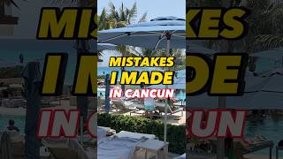 Cancun Mexico travel mistakes traveltiktok mexicotravel cancuntrip [upl. by Eiramyllek765]