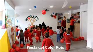 Fiesta del Color Rojo en la Clase de 2 Años [upl. by Margit]