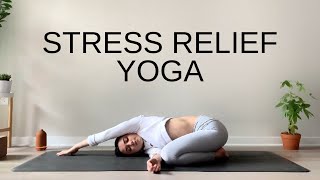 Restorative Yoga For Stress Relief  30 Minute Practice [upl. by Newcomer973]