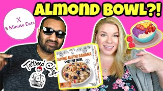 Tattooed Chef Almond Butter Banana Smoothie Bowl Review [upl. by Harlow561]