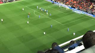 Cross of Kangin Lee and the Goal of Rodrigo vs Getafe 11 31 [upl. by Cicero]