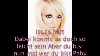 Britney Spears Womanizer German lyrics [upl. by Roose]