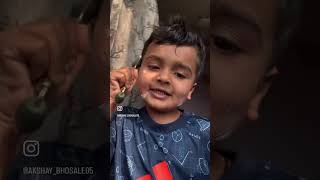 Katu kaise Rata 🤣❤️🧿 youtube cutebaby youtubeshorts cutefunny funny [upl. by Alegnave387]