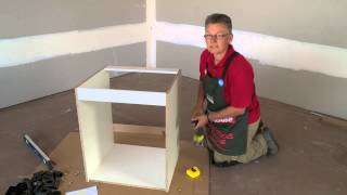 How To Assemble An Oven Cabinet  DIY At Bunnings [upl. by Yenaled487]