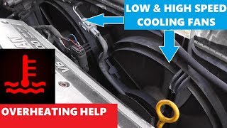 Overheating Help  Testing Cooling Fans  Relays  Connections [upl. by Teirtza]