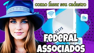 federal associados como fazer cadastro na associação [upl. by Ahsemot]