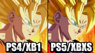 Dragon Ball FighterZ PS4 VS PS5 Update Gameplay Graphics amp Frame Rate Comparison [upl. by Anoval]