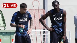 ALLENAMENTO pomeridiano del NAPOLI in diretta 🔴 Azzurri a Castel di Sangro 2024 [upl. by Enyawed]