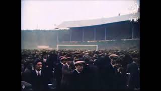 West Ham United v Bolton Wanderers FA Cup Final 28th April 1923  Colorized [upl. by Tamra410]