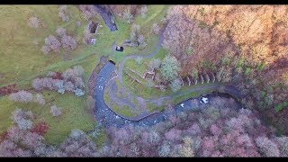 Slit wood Slit mine and Middlehope mine by drone Weardale Co Durham [upl. by Waneta]