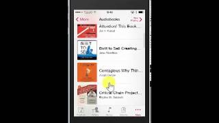 How to Listen to an Audiobook on your Iphone [upl. by Nelag]