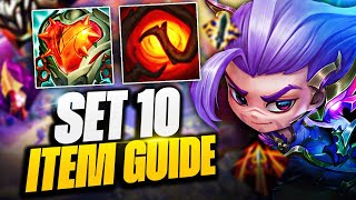 Ultimate TFT Set 10 Itemization Guide for Beginners [upl. by Aihsoek]