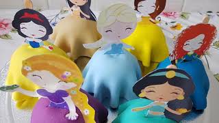 DOCES PERSONALIZADOS PRINCESAS DISNEY [upl. by Teodor]