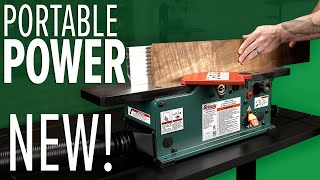 NEW Grizzly 6quot Jointer with SpiralType Cutterhead [upl. by Narrat]