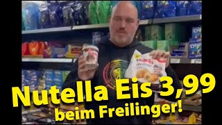 Freilinger TV KW24  Nutella Eis 🍦 beim Freilinger 399 amp Nutella Croissant 299 🥐 [upl. by Trula]