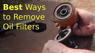 6 Best Ways to Get an Oil Filter Off Review [upl. by Oirrad11]