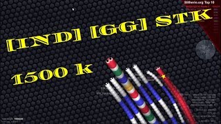 Slitherio new World RECORD 1500k Complete Gameplay 20172018 [upl. by O'Brien]