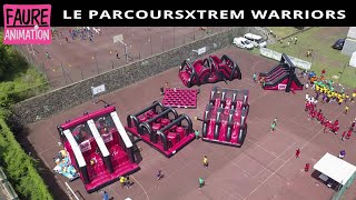 Le parcours xtrem warriors 974  Faure Animation 974  Ile de La Réunion [upl. by Zahavi]