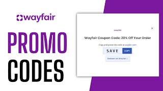 Wayfair Promo Codes  TOP DISCOUNT CODES 2024 [upl. by Jamnes]