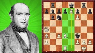 The Most Beautiful Chess Game Ever The Evergreen Game [upl. by Amby729]