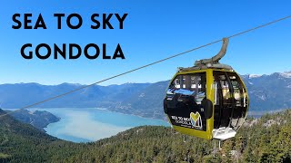 Sea To Sky Gondola  Squamish BC Canada [upl. by Nosylla]