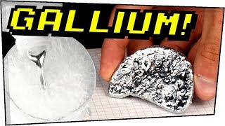 FLÜSSIGES GALLIUM in 82 GRAD erstarren lassen  Gefährliche Experimente 98 [upl. by Secrest]