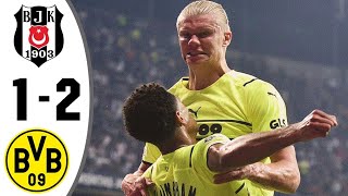 Besiktas vs Borussia Dortmund 12 All Goals and Extended Highlights [upl. by Sinylg66]