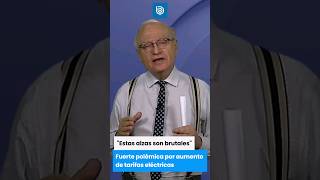 Análisis fuerte polémica por aumento de tarifas eléctricas [upl. by Ayam]