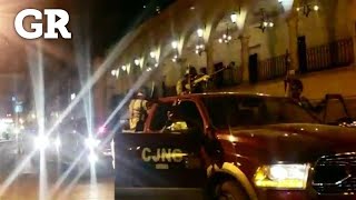 Pasea CJNG por Zacatecas [upl. by Corotto]