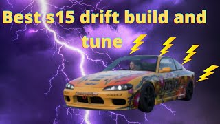 BEST DRIFT CAR IN FORZA HORIZON 5 Nissan s15 Silva drift car build [upl. by Ahsinit]