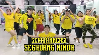 Senam Kreasi Terbaru  SEGUDANG RINDU  Sanggar Senam Syantik [upl. by Dnaletak]