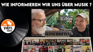 Musikmagazine  Zeitschriften  Wie informiert sich die Vinylhöhle über Musik germanvinylcommunity [upl. by Nnylhtak120]