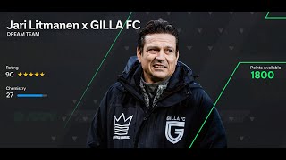 EA SPORTS FC 24 Jari Litmanen x GILLA FC  FC 24 Squad Battles Match [upl. by Asserac538]